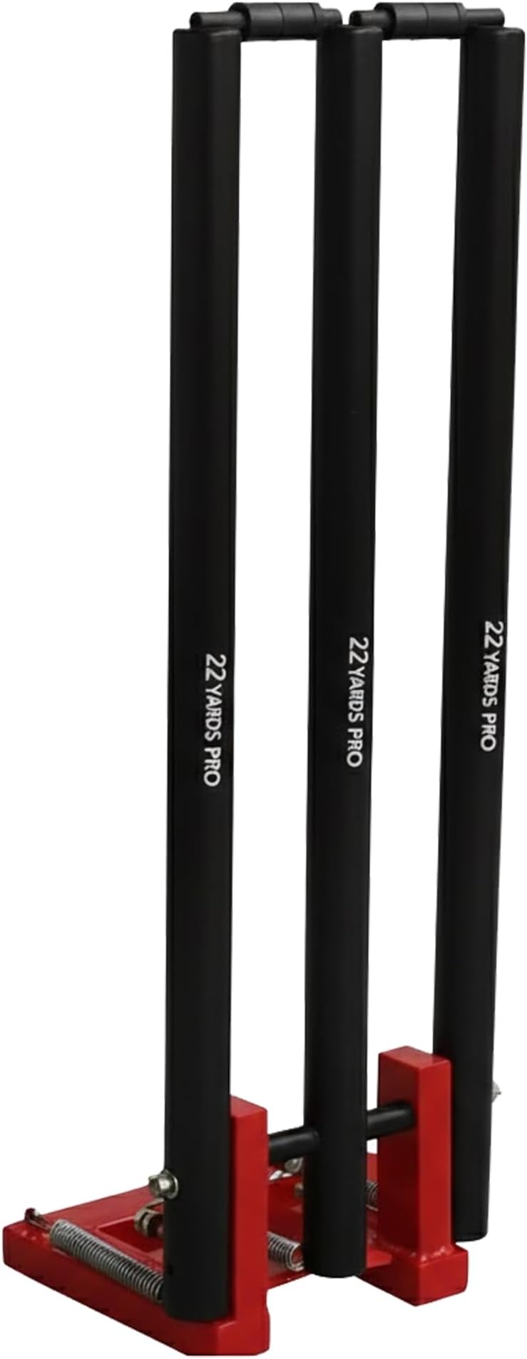 Cricket Wickets with Bails & Metal Base – Durable & Weather-Resistant Cricket Stumps Set for Training & Matches – Available in Green & Yellow