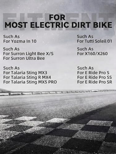 Image of JFG RACING Electric Dirt Bike Universal Number Plate-Carbon Fiber Pattern | flat decal face,front splash plate,for Surron LBX,for Tutti Soleil 01,for Yozma in 10,for Talaria MX3 /4 /5 Pro,for E Ride Pro
