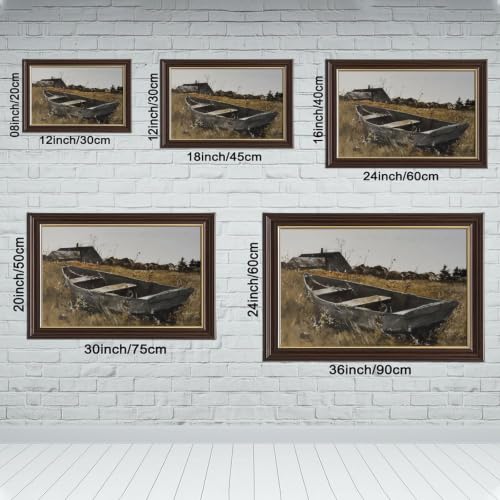 Toile décorative encadrée Andrew Wyeth 50x75 cm pour salon