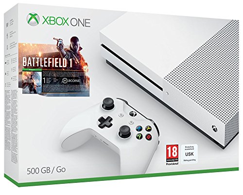 Amazon.com: Xbox One S Battlefield 1 Bundle (500GB) + Xbox
