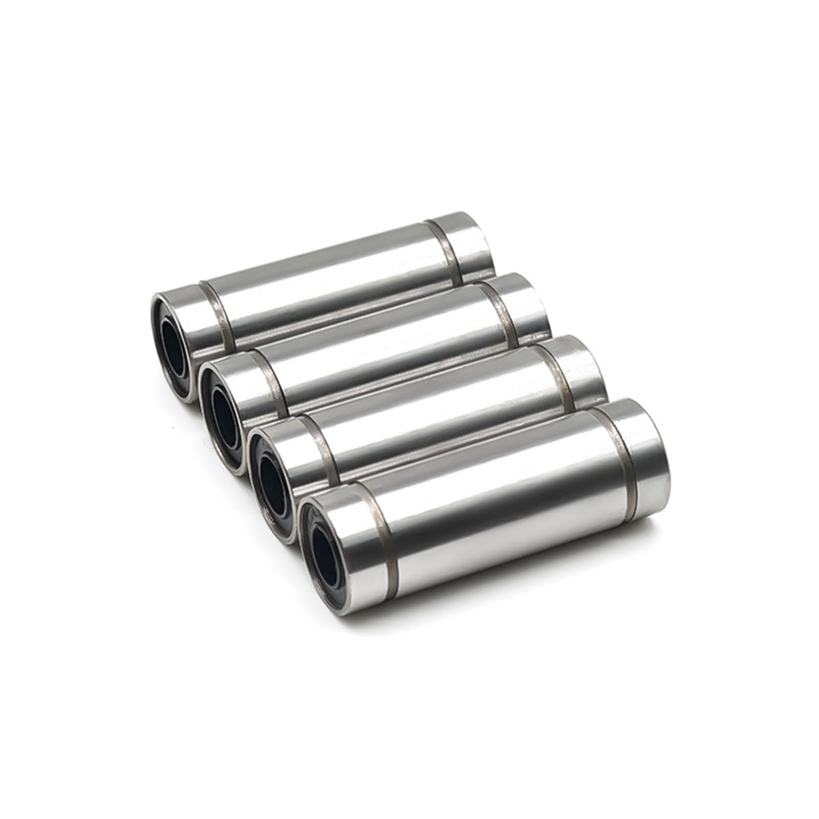 Roulement linéaire LM6LUU 6x12x35mm type long pour guidage d'axe, lot de 4