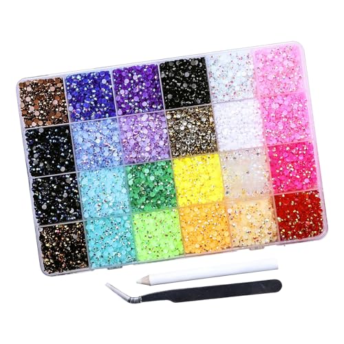 Art en Résine et Accessoires Faits à la Main avec Diamants