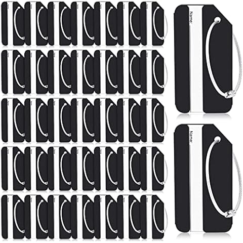 Hicarer Aluminum Luggage Tags (50 Pcs) Cover