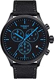 [ティソ] 腕時計 メンズ TISSOT クロノ XL ブラック文字盤 ファブリック T1166173705100 [正規輸入品]