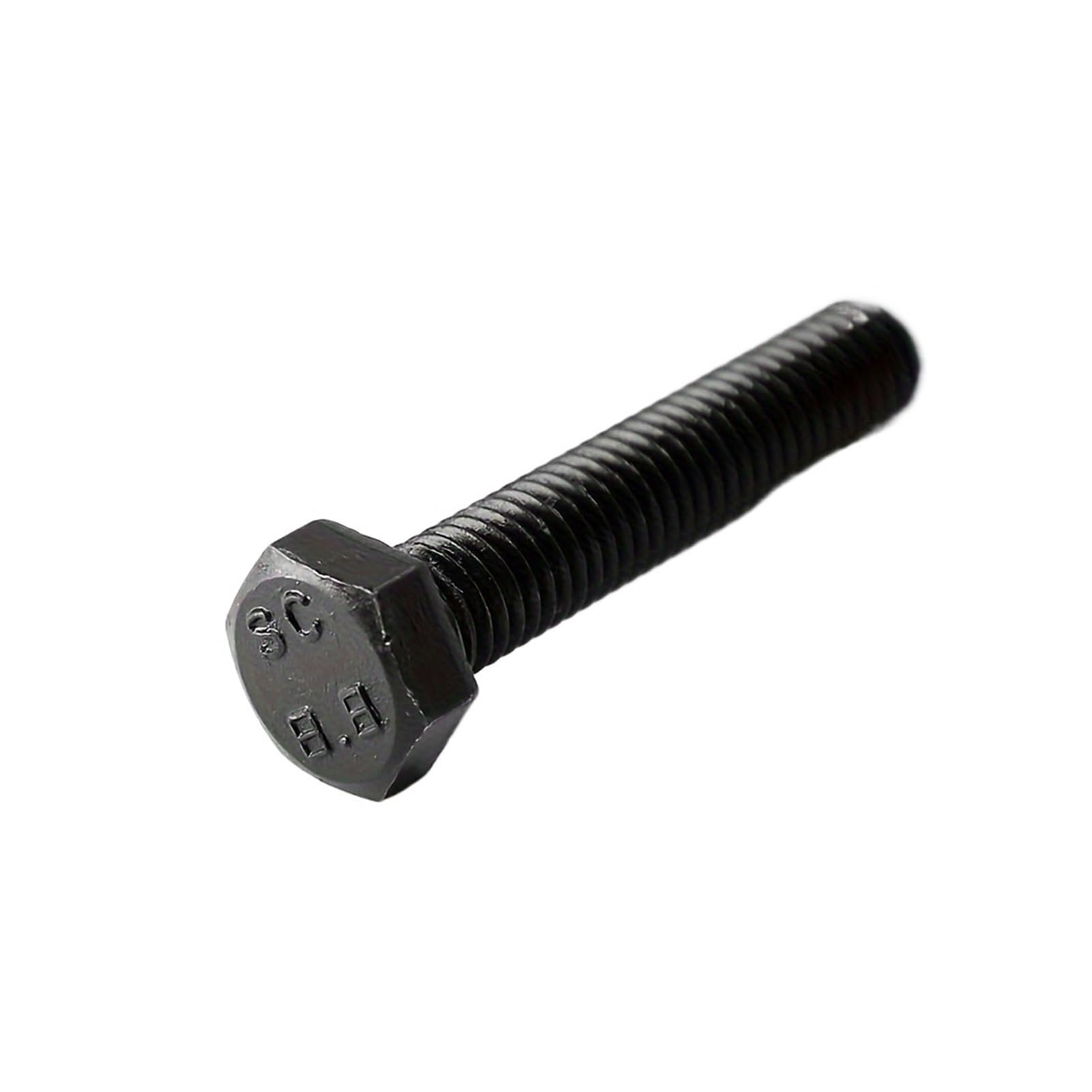 Juego de 36 tornillos de cabeza hexagonal M6, pernos y tuercas, Kit surtido de arandelas planas y de seguridad, acero de aleación de grado 8,8 (20mm, 30mm, 40mm, 50mm, 60mm, 70mm