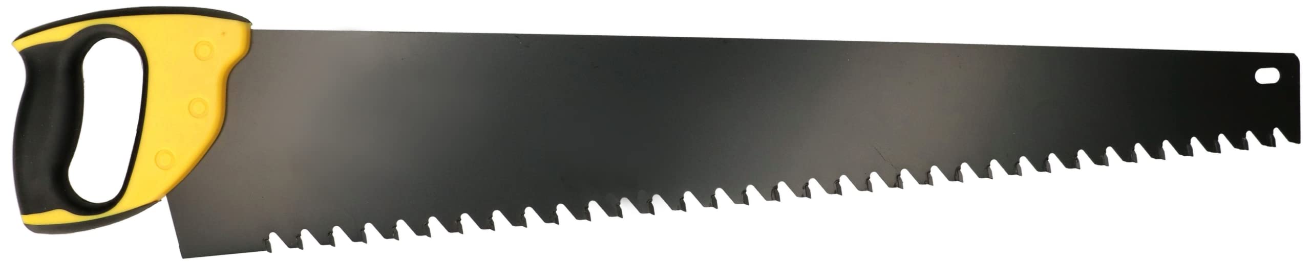 KOTARBAU® Scie à béton cellulaire manuelle 700 mm 34 dents en carbure de tungstène Scie à béton à main en carbure de tungstène pour matériau de construction en béton cellulaire Durci