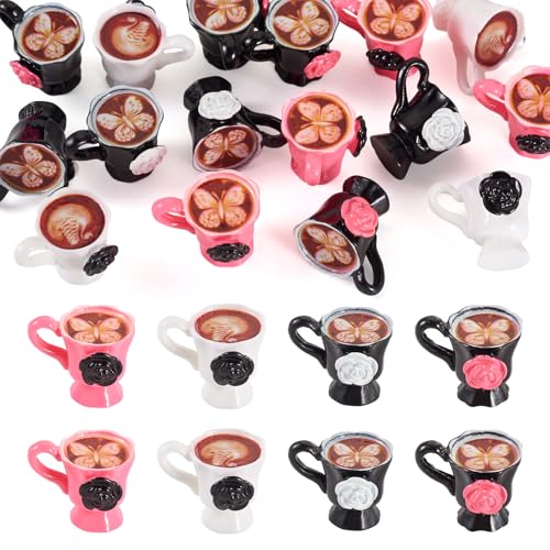 Micro paysage tasses miniatures vintage pour décorer votre cuisine