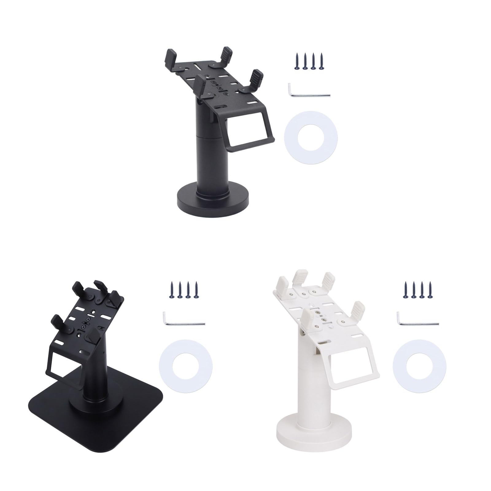Staffa per lettore di carte di credito Angoli regolabili per display per macchine POS Supporto universale per macchine POS al dettaglio Business Essential