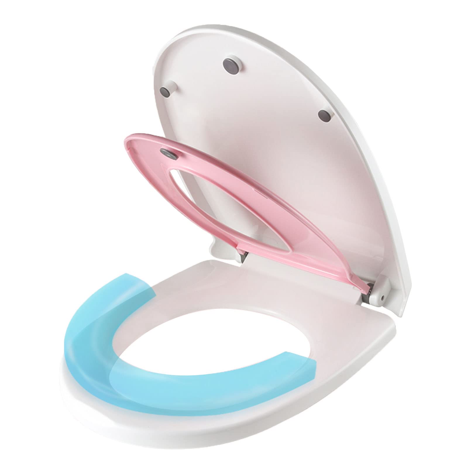 Siège de toilette allongé 2 en 1 pour l'apprentissage de la propreté