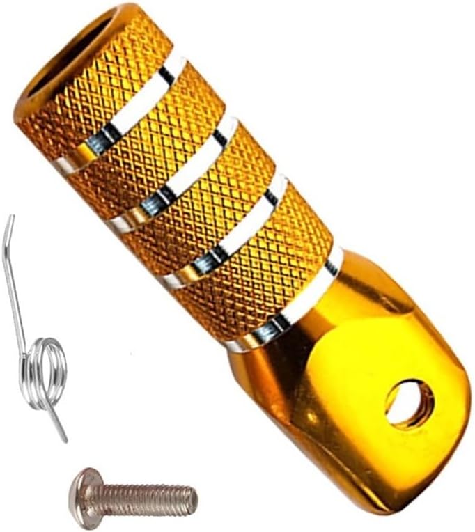 CNC Gear Shifter Shift Lever Tip Replacement Compatible with SX SXF EXC EXCF XCW XCF SMR CRF YZF KLX RMZ Repair parts(Golden)
