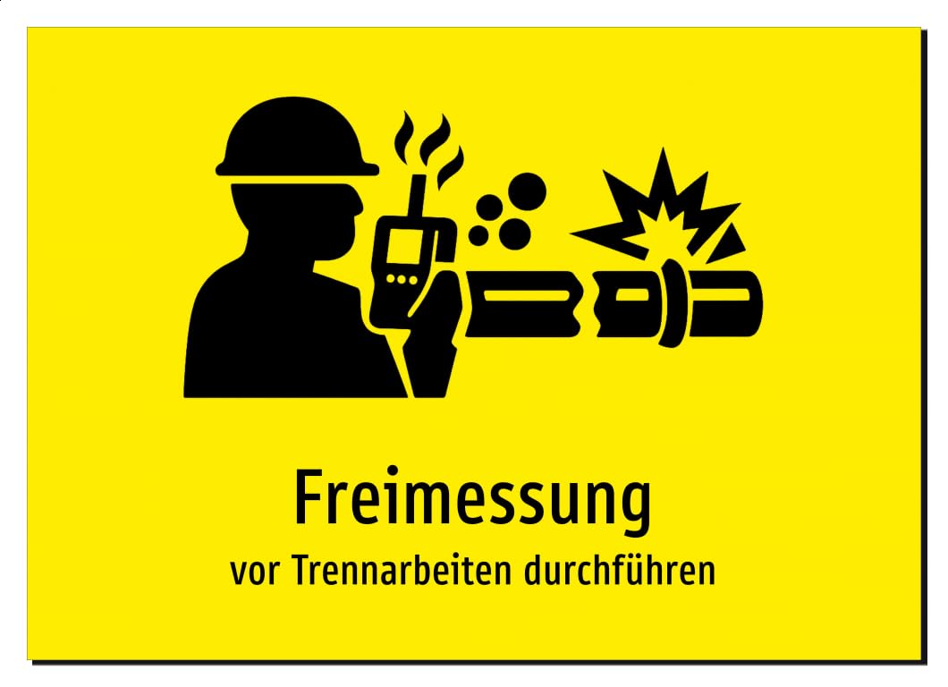 43610-DE-S-08 | Freimessung - vor Trennarbeiten durchführen