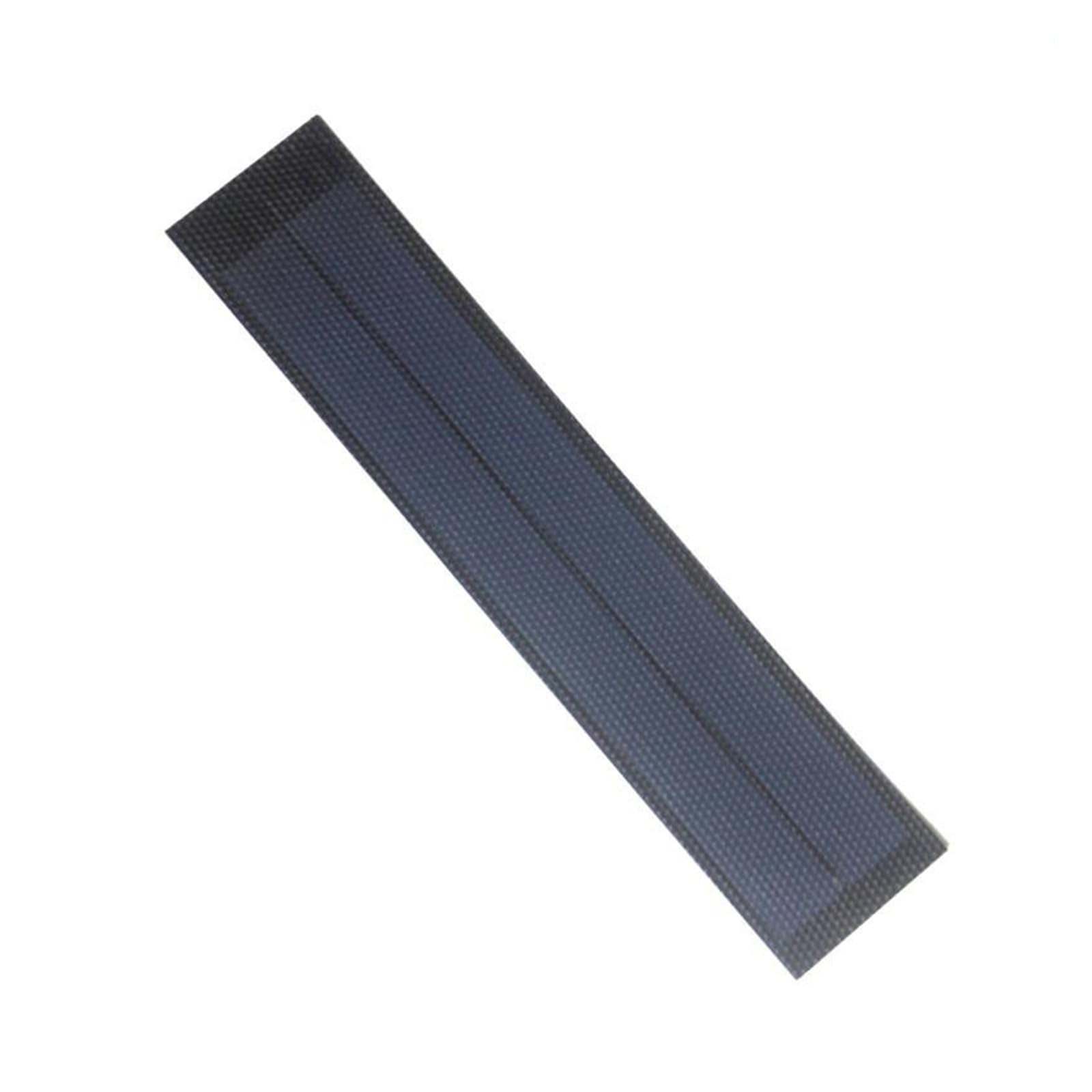 Wvyhlamrc 1W 3V 1Pc 0.3W 0.5W 1W 1.5W 2W 1.5V 2V 3V 6V Solar Panel Flexible Amorphous Silicon Thin Film Cell Diy Can Be Curled For Solar System(1W 3V)