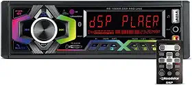 Auto Rádio Usb/Sd/Aux/Bluetooth AM/FM DSP Pro Line Roadstar - RS150BR MI