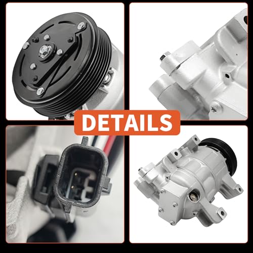 Image of A /C Compressor with Clutch Replacement for Nissan Altima 2.5L L4 2013-2018