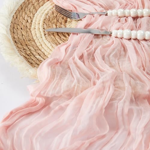 DOLOPL Pink Table Runner for Bridal Shower ...