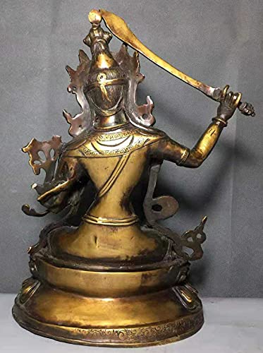 Amazon｜真鍮の知恵仏Wenshu Manjushri Bodhisattva Statue (10