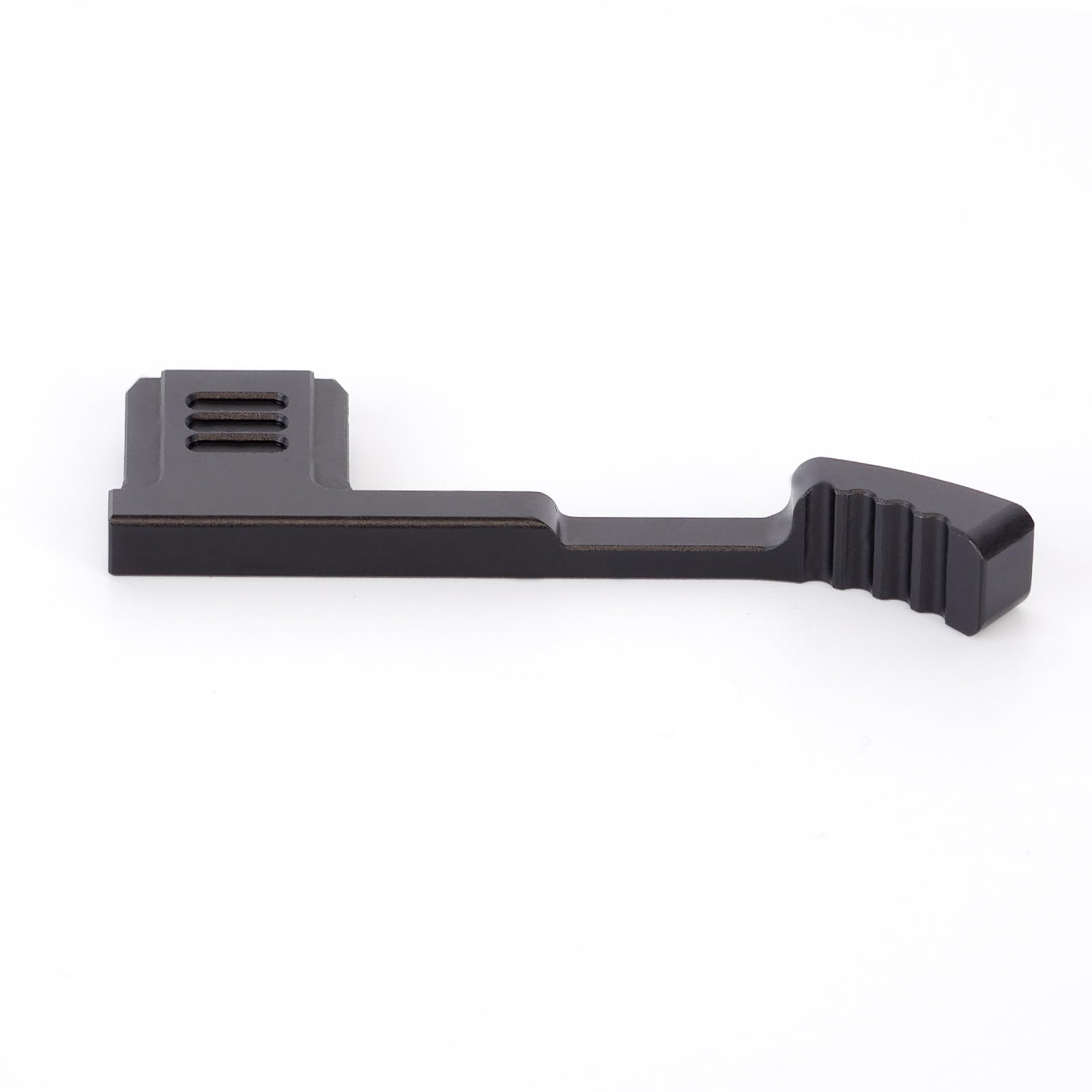 Agarre de metal para pulgar hacia arriba para cámara Panasonic LUMIX S9, agarre antideslizante para dedos de mano LUMIX S9, soporte de pulgar para fotografía con una sola mano (negro)