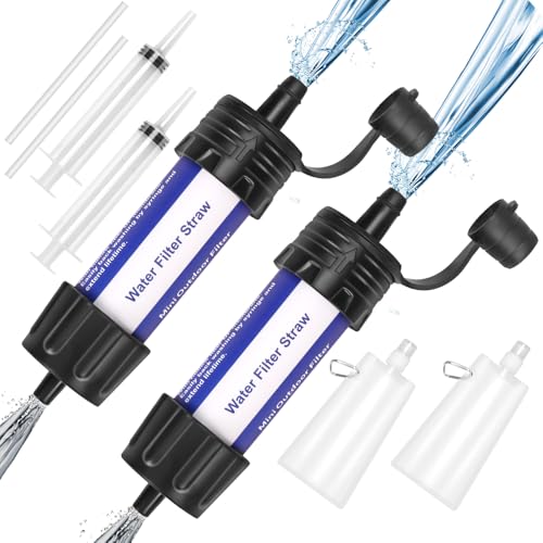Filtro de Agua Portatil, Mini Sistema de Filtragem de Água, Campi...