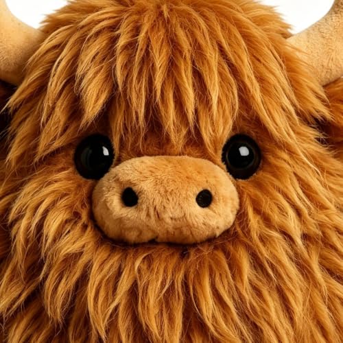 Cojín de vaca de peluche para decorar camas infantiles y sofás 6