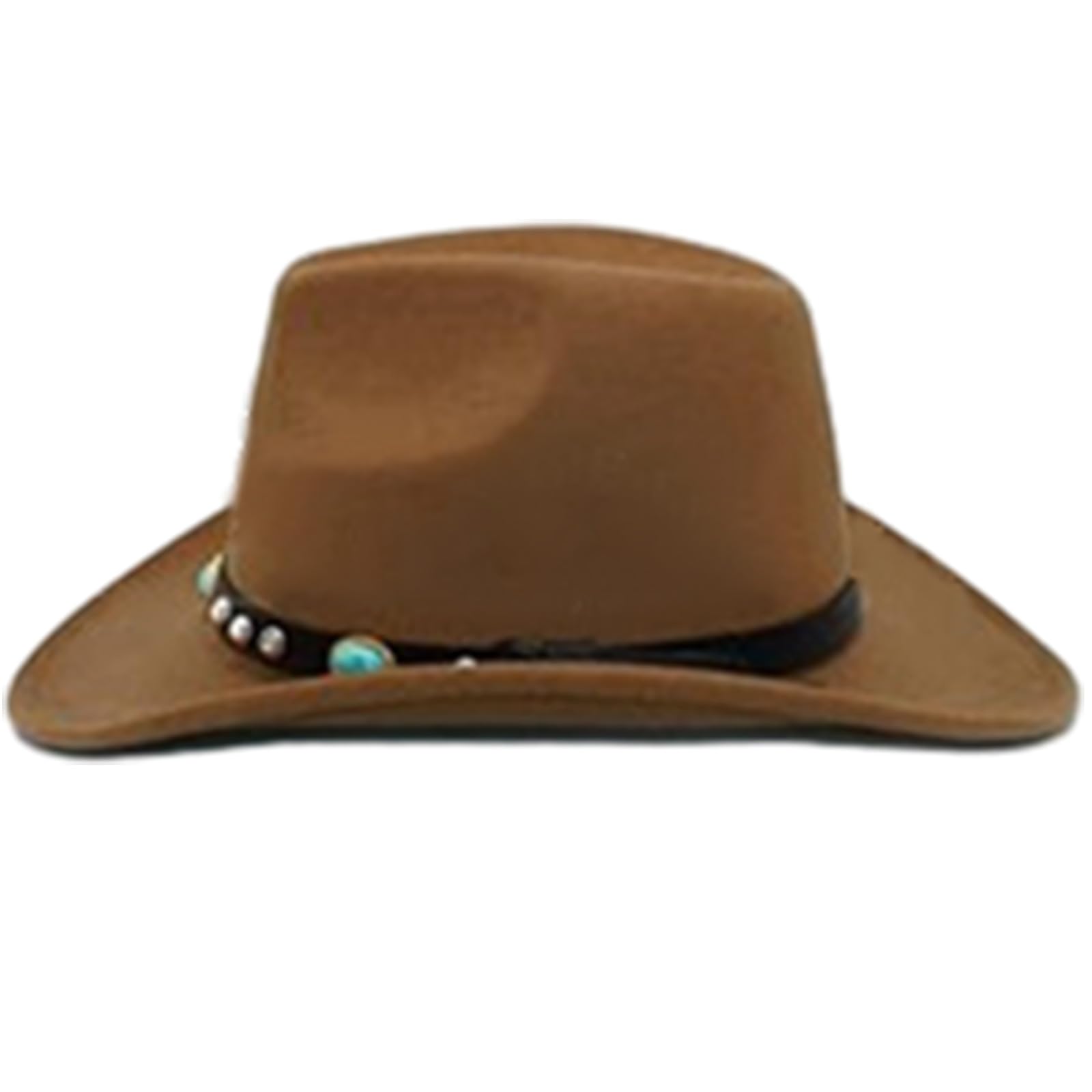 Cappello da cowboy occidentale da adulto, stile western country cowboy, elegante e versatile per ogni occasione