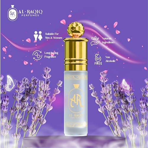 Image of Purple Oud Attar, Sweet & Floral Fragrance Unisex Non-Alcoholic Long Lasting Attar for Men & Women - 6Ml
