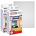 Price comparison product image tesa Insect Stop Comfort for Windows - 2-Pack - Window Screen with Self-Adhesive Hook and Loop - Insect Mesh - in Anthracite, 2X 130 cm x 150 cm