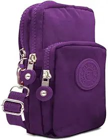 Bolsa Bag Tiracolo Transversal Compacta Versátil e Impermeável com Alça Ajustável