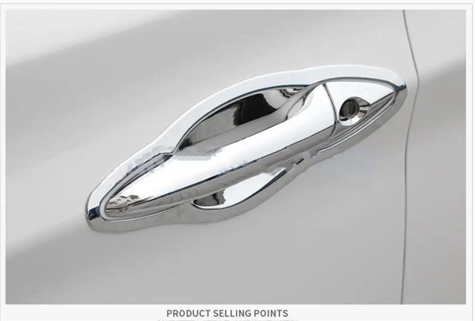 Csspdm H Car Styling Stickers For Yundai For Elantra 2011-2015 2016 Protective Cover Door Andle Outer Bowls Trim(H)