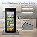 Mini Fridge Silicone Mat with Raised Edge, 23.6''x19.7'' Under Refrigerator Mat, Mini Fridge Drip Pan Prevent Water Leakage and Floor Damage, Leakproof Mat for Under Small Fridge Refrigerator Freezer
