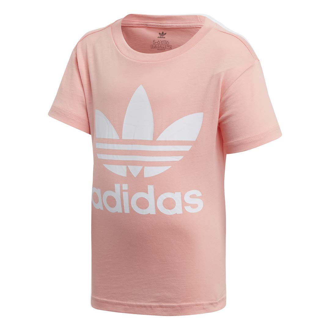 adidas Originals Men's Trefoil T-Shirt White/Easy Yellow Small — view 8