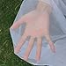 KiBcsLic Outdoor Netting Skirt for Gardening White Multipurpose Sun Protection Garment Breathable, Full Skirt