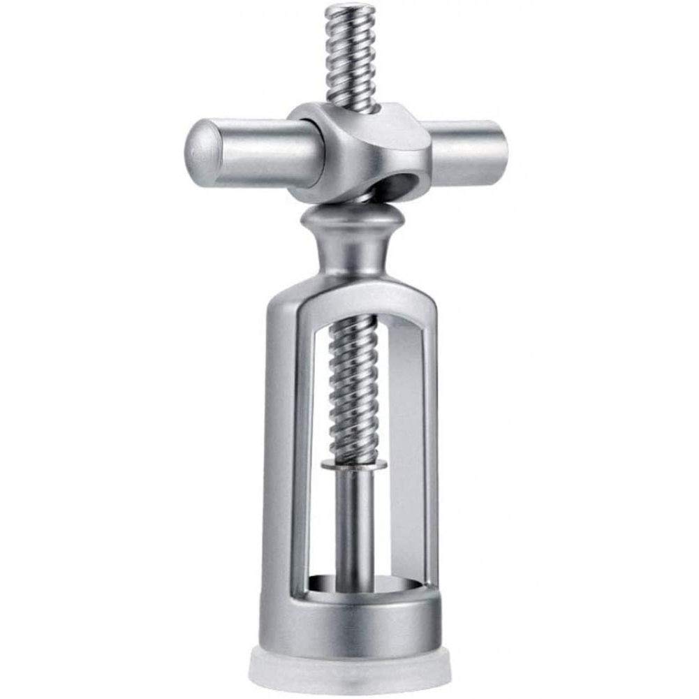 Casecover Silver Zinc Alloy Wine Bottle Opener Red Wine Beer Bottle Opener Corkscrew Vintage Satin Bell Corkscrew 1Pc