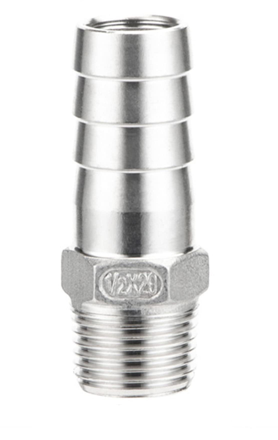 Raccordo Dritto In Acciaio Inox &ndash; Manicotto Adattatore Per Tubi, Diametri 6mm-41mm, Anticorrosione