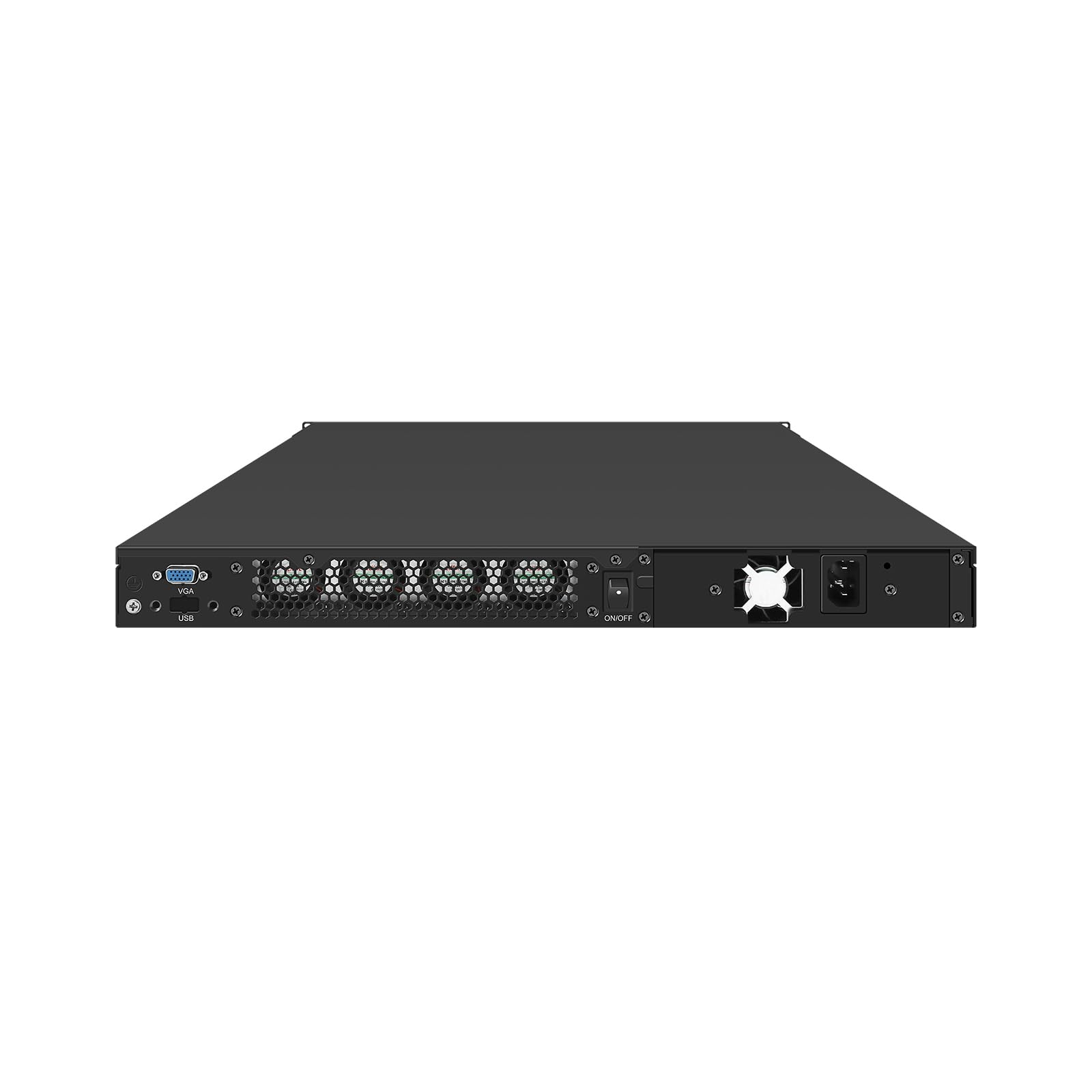 1U Firewall Appliance XEON Server with IPMI, PFSense, Mikrotik, OPNsense, VPN, Dual E5 2697 V4 CPU, RJ66, C612, 2 x 1GbE LAN, 8 x 2.5GbE LAN, 2 x 82599 SFP+, 8G RAM, 64G SSD