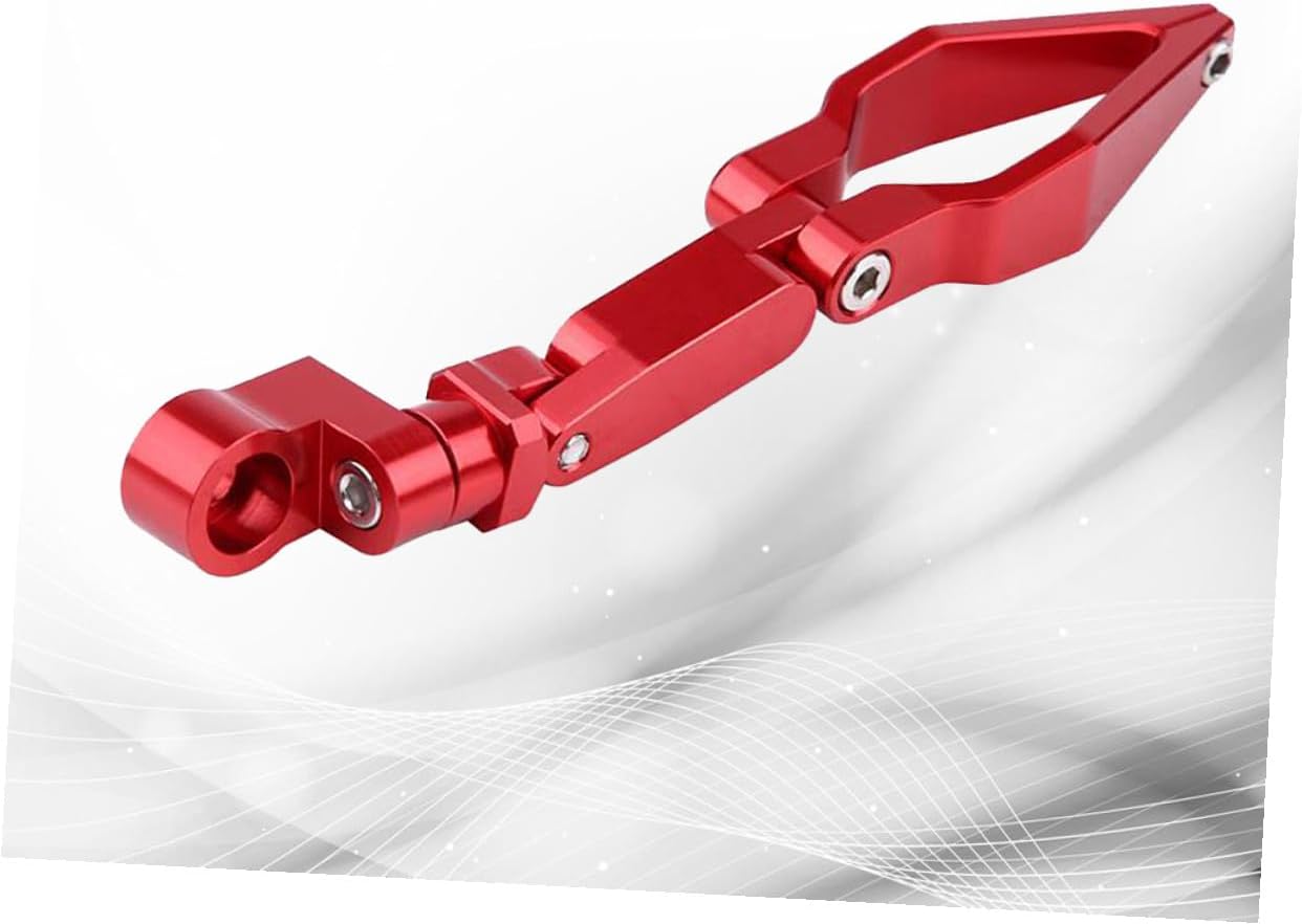 Motorcycle Brake Line Clamp Foldable Auto Repair Tool for Fuel and Heater Hoses Red Pliers for Motorcycle Tubing and Brake Line Fixing