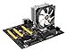 Thermaltake Contac Silent 12 150W INTEL/AMD (AM4) Support 120mm PWM CPU Cooler CL-P039-AL12BL-