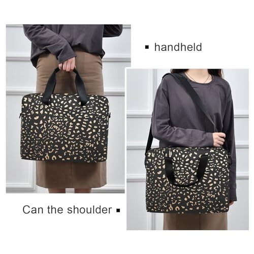 Maletín para portátil estampado leopardo 13-15.6" miniatura 2