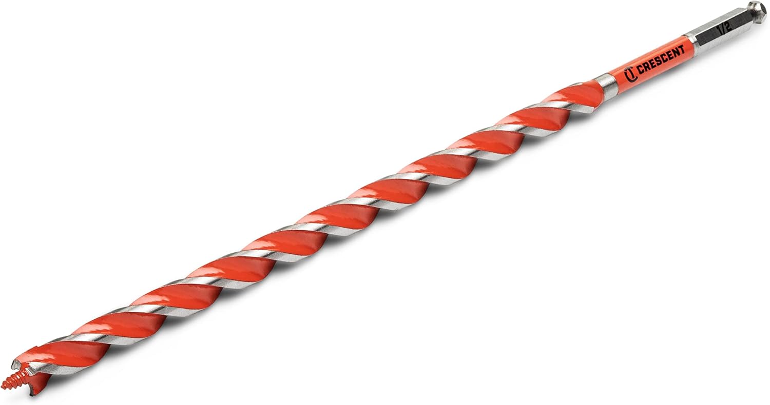 Crescent Solid Auger Drill Bit | 13" x 1/2" | CDAG-1329