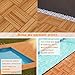 Acarra 10pcs Golden Select Composite or Rubber Interlocking Deck Tiles -12