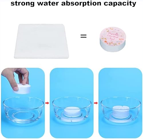 Miniatura 3 de Toallas de baño desechables de algodón, toalla comprimida grande de 55 x 27 pulgadas, portátil ligera y reutilizable, adecuadas para senderismo,