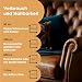 Furniture Clinic Leder-Reparaturfarbe 50 ml (Schwarz) – 2-in-1 Lederfarbe & Versiegelung für Möbel, Autositze, Taschen & Kleidung – Beseitigt Kratzer, Risse & Farbverlust bei glattem Echtleder