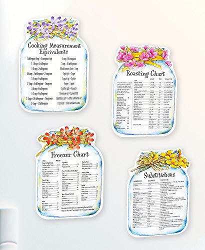 LTD Set of 4 Kitchen Helper Magnets