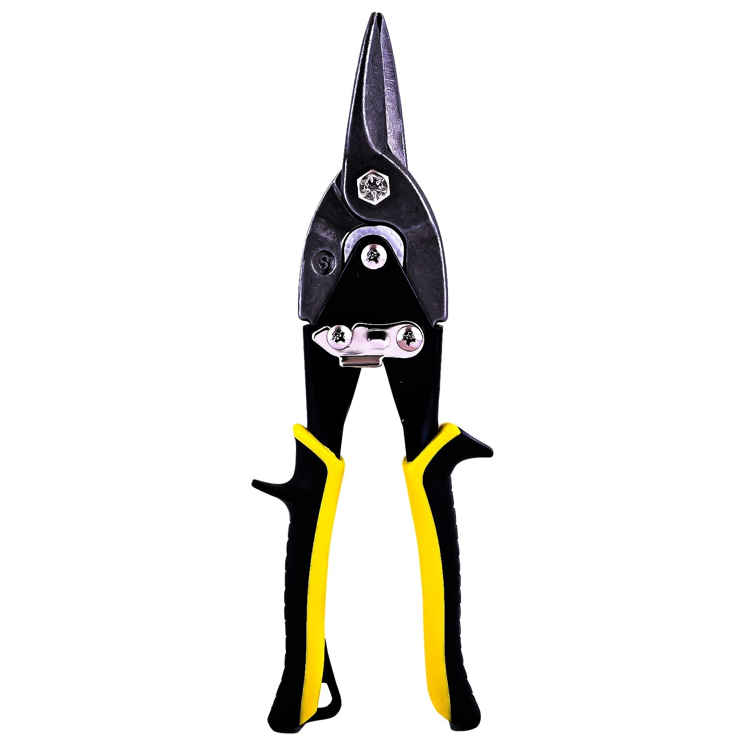 B BOSI TOOLS 10 Inch Aviation Tin Snips Straight Cut, Heavy Duty Sheet Metal Cutter Snips Shears - View #8