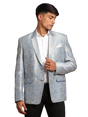Image of VASTRAMAY Men's Jaquared Blazer