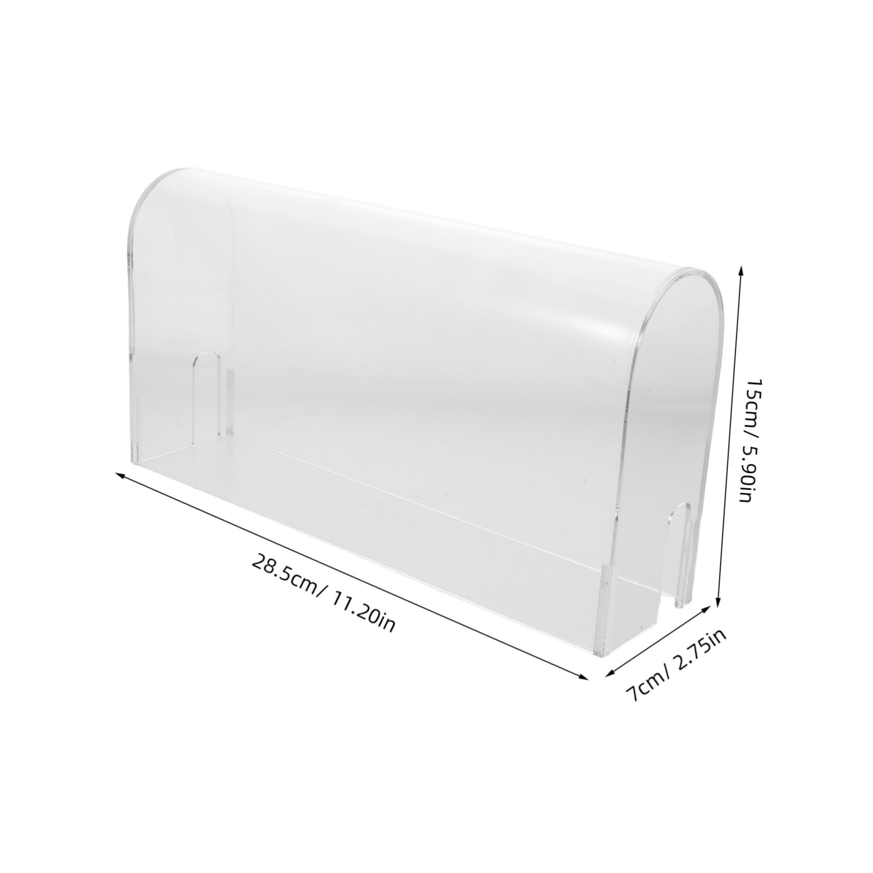 Kisangel Protector Anti-Polvo Transparente para Base de Mando Compatible con Nintendo Switch Funda y para Consola de Acrílica para Protección contra Arañazos y