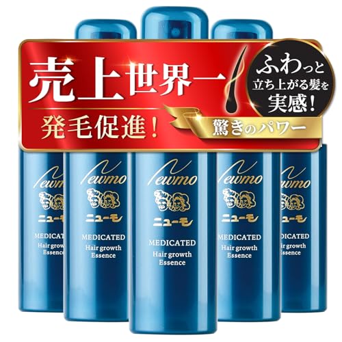 ニューモ ファーマフーズ 3年連続世界一の育毛剤 シリアルナンバー付 医薬部外品 75ml 5本セット 男性用 女性用 発毛促進 28種の頭皮ケア保護成分 無添加 抜け毛予防 脱毛予防 薄毛対策 頭皮トリートメント 頭皮保護成分 HGP配合