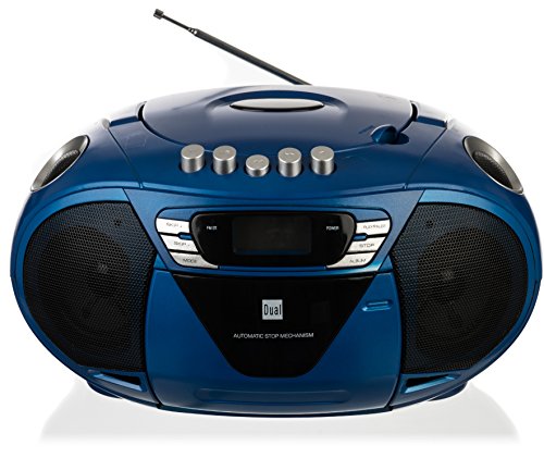 Dual, stereo Boombox portatile, P 68-1, colorato