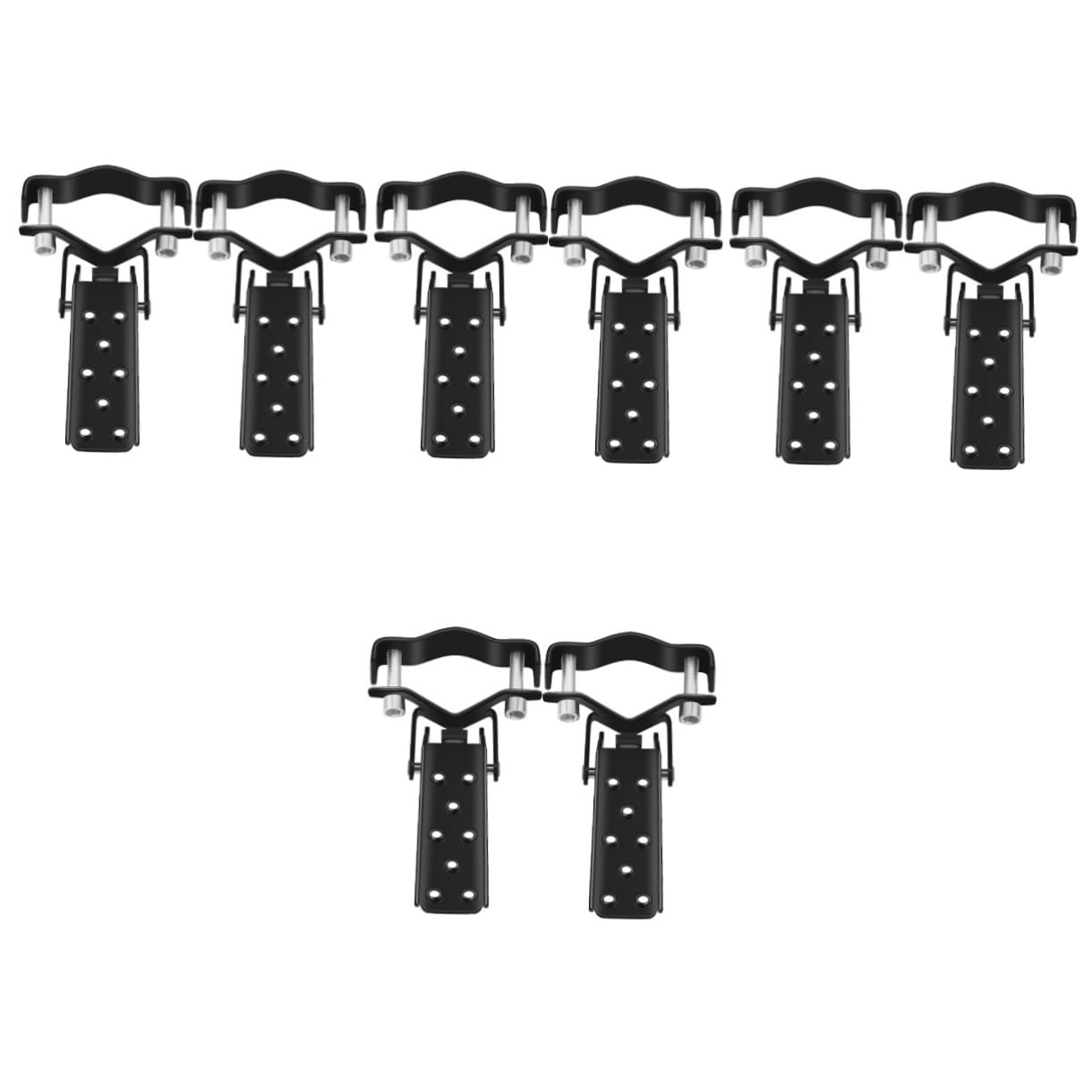 ULTECHNOVO 4paia Poggiapiedi Posteriori Per Bici Pedali Antiscivolo Accessori Per Ciclismo Facile Installazione Design Compatto e Durevole Per Mountain Bike e Bmx