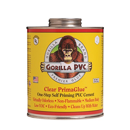 Gorilla Clear PVC PrimaGlue 32oz.