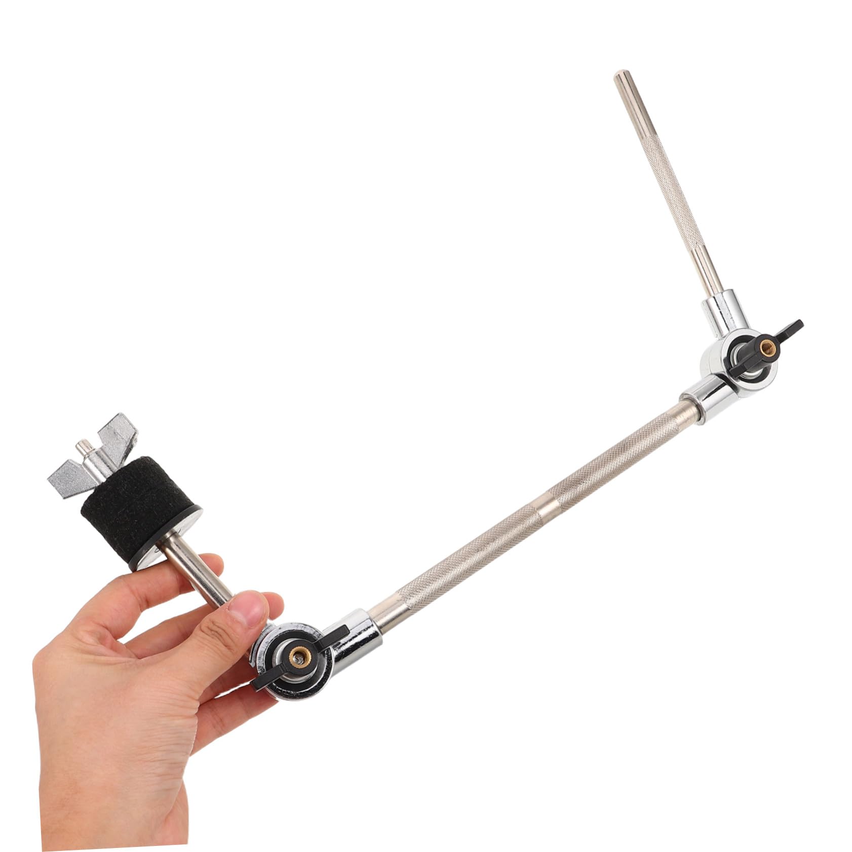 LIFKOME Soporte para Batería con Brazo de Metal para Montaje Rack Accesorio Multifuncional para Platillos y Campanas Abrazadera Resistente para Kit de Percusión Compatible con Jazz Drum